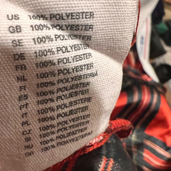 Silk Tartan patterne puff sleeves - Picture 3 of 3